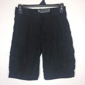 Blue Gear size 10 black shorts